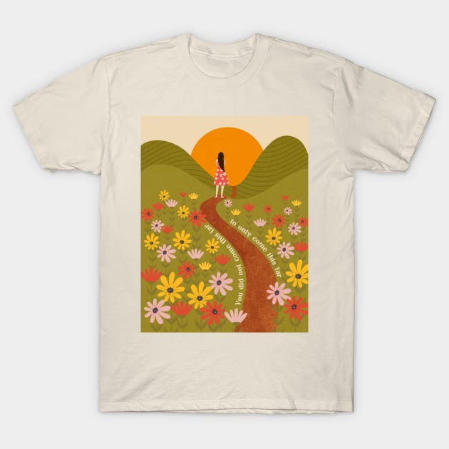 Woman of the and of the way T-Shirt by grafart